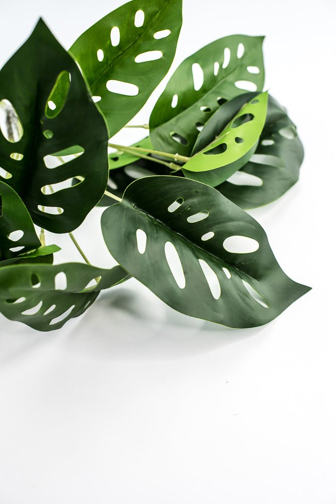 Artificial, Monstera Leaves Spray - Greenery MarketPBM429 - GR