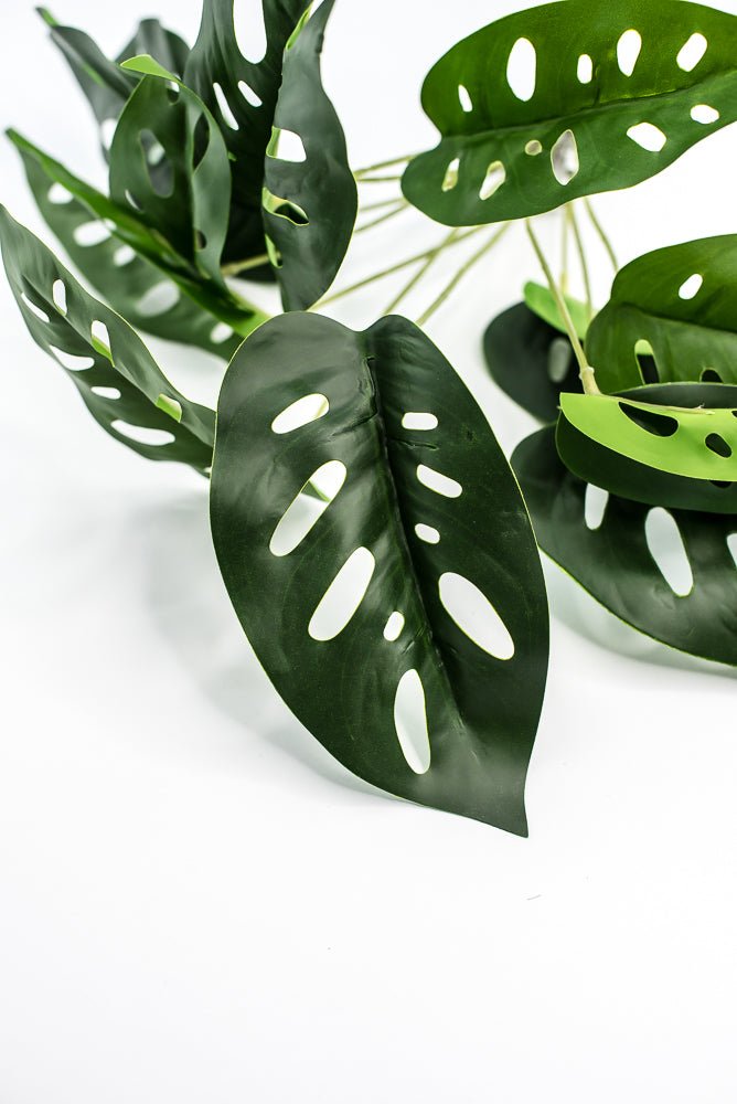 Artificial, Monstera Leaves Spray - Greenery MarketPBM429 - GR