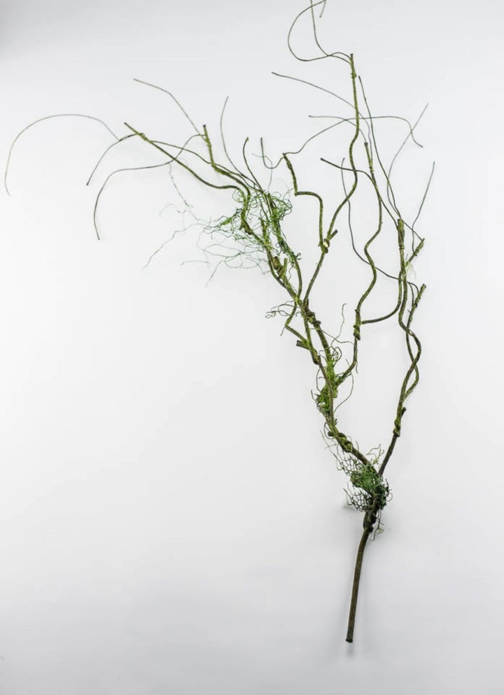 Artificial mossy wired twigs 36” - Greenery Market27551