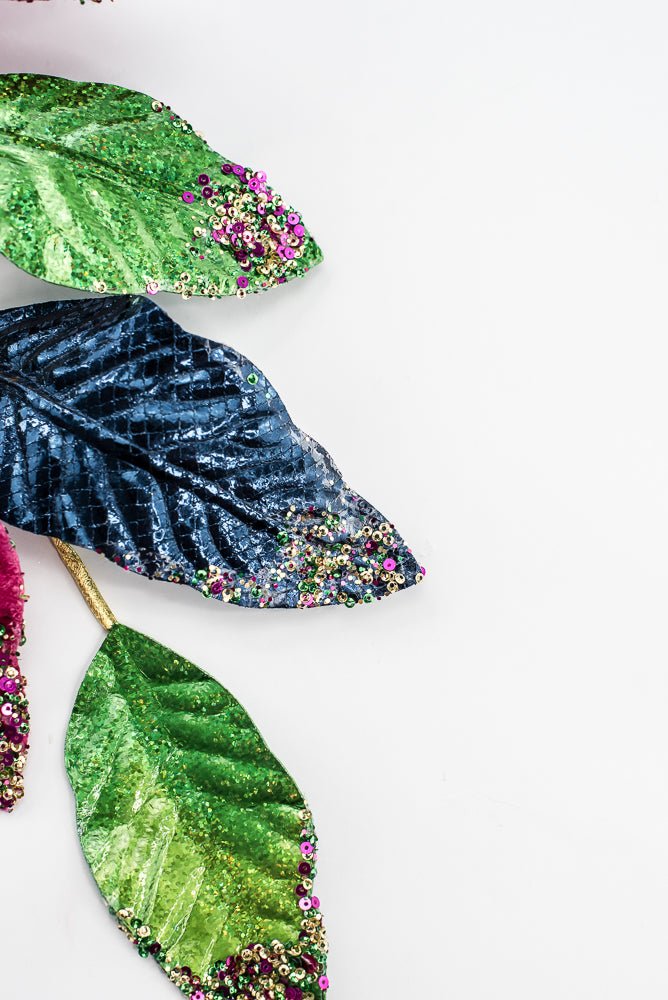 Artificial Multi Color Leaf Spray - 28" - Greenery MarketArtificial FloraXG1161