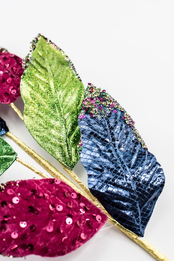 Artificial Multi Color Leaf Spray - 28" - Greenery MarketArtificial FloraXG1161