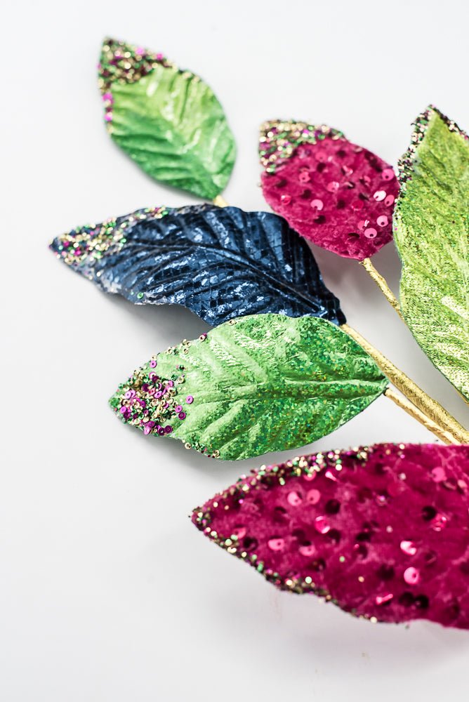 Artificial Multi Color Leaf Spray - 28" - Greenery MarketArtificial FloraXG1161