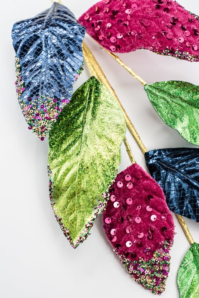 Artificial Multi Color Leaf Spray - 28" - Greenery MarketArtificial FloraXG1161