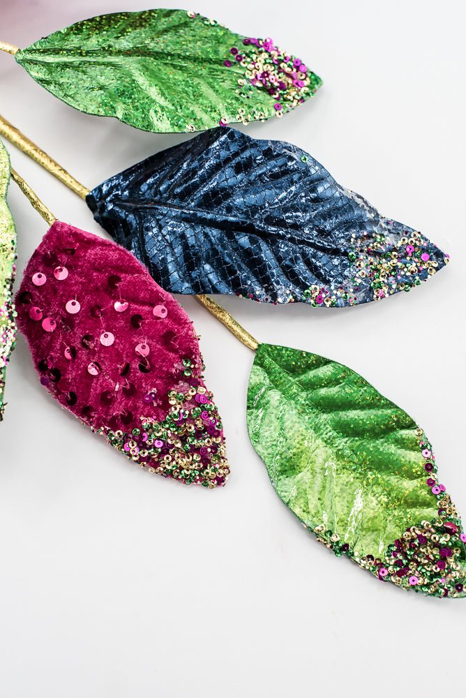 Artificial Multi Color Leaf Spray - 28" - Greenery MarketArtificial FloraXG1161