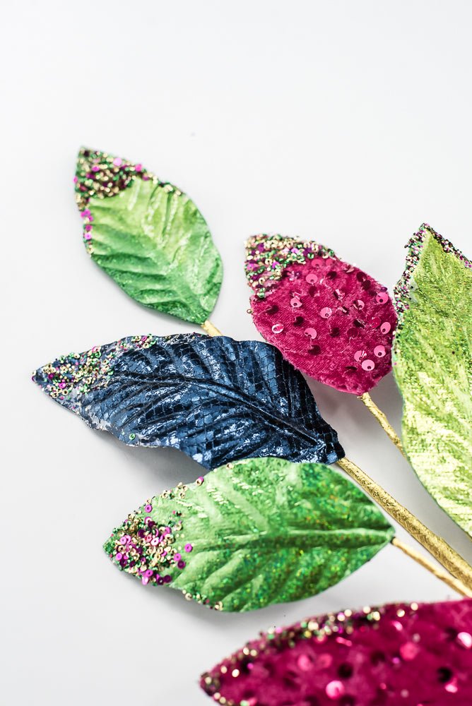 Artificial Multi Color Leaf Spray - 28" - Greenery MarketArtificial FloraXG1161