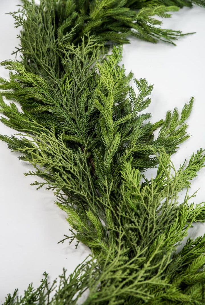 Artificial Norfolk and cedar mixed garland 5’ - Greenery MarketgreeneryX1683