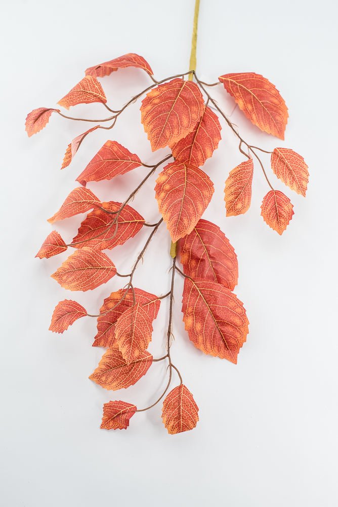 Artificial Orange Beech Leaf Spray - 30.5" - Greenery MarketArtificial Flora40488-OR