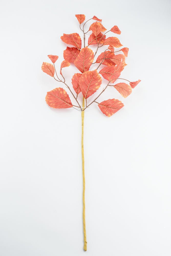 Artificial Orange Beech Leaf Spray - 30.5" - Greenery MarketArtificial Flora40488-OR