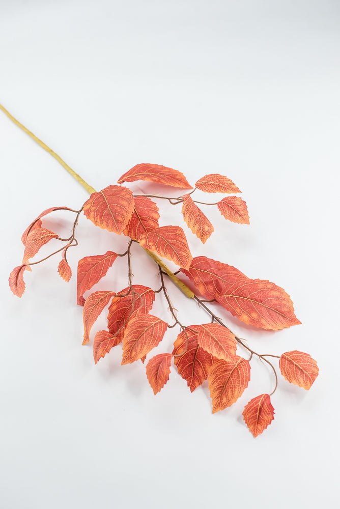 Artificial Orange Beech Leaf Spray - 30.5" - Greenery MarketArtificial Flora40488-OR