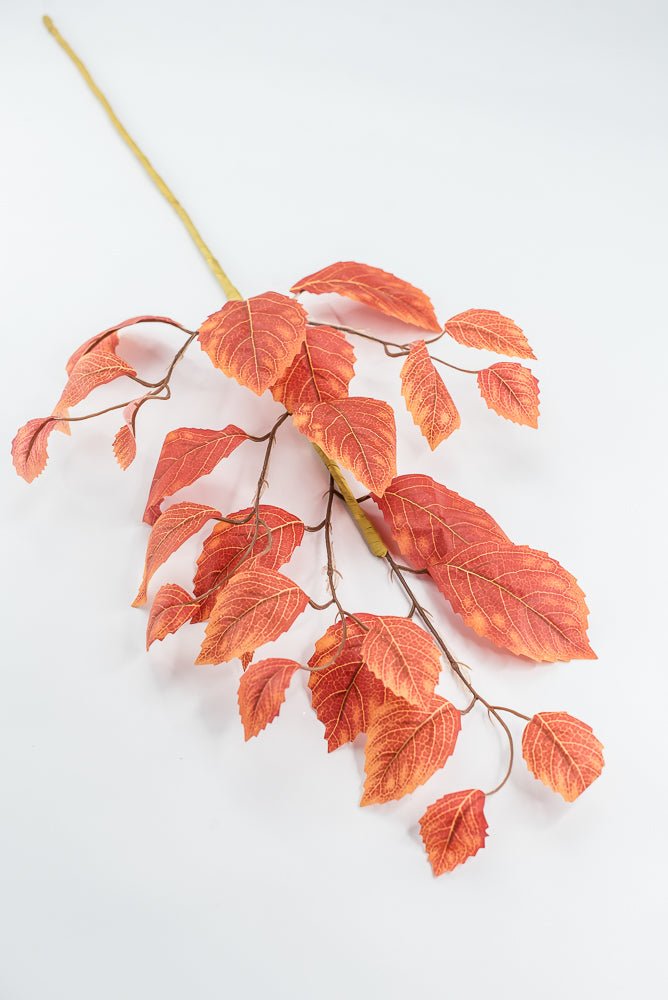 Artificial Orange Beech Leaf Spray - 30.5" - Greenery MarketArtificial Flora40488-OR