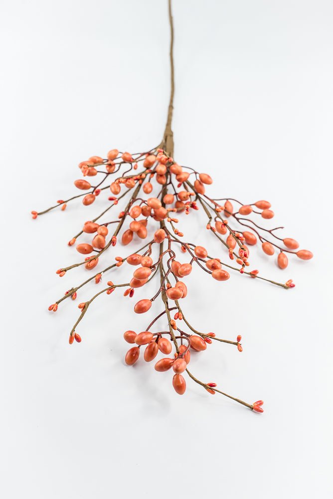 Artificial Orange Berry Spray - 32" - Greenery MarketArtificial Flora40498-OR