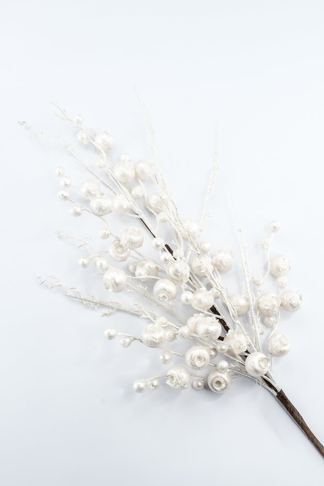 Artificial Pearl Crabapple Twig Spray - 27" - Greenery MarketArtificial Branches105776
