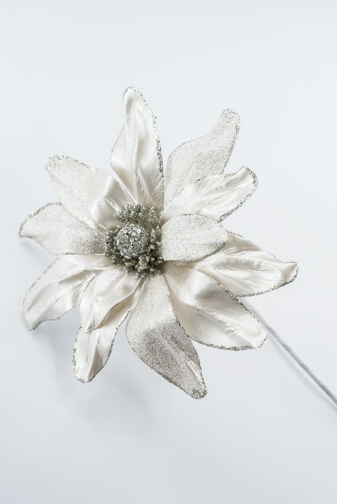Artificial Pearl Magnolia Stem - 20" - Greenery Market86940IV