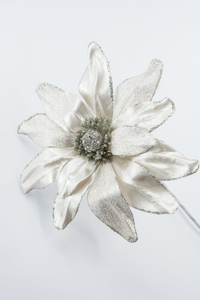 Artificial Pearl Magnolia Stem - 20" - Greenery Market86940IV