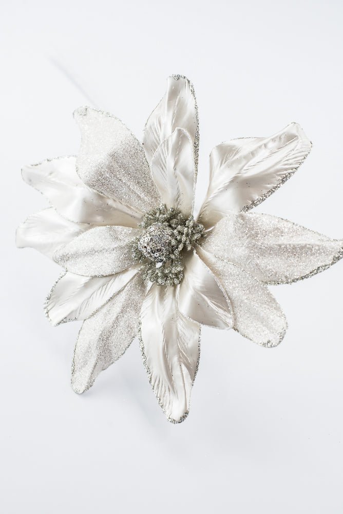 Artificial Pearl Magnolia Stem - 20" - Greenery Market86940IV