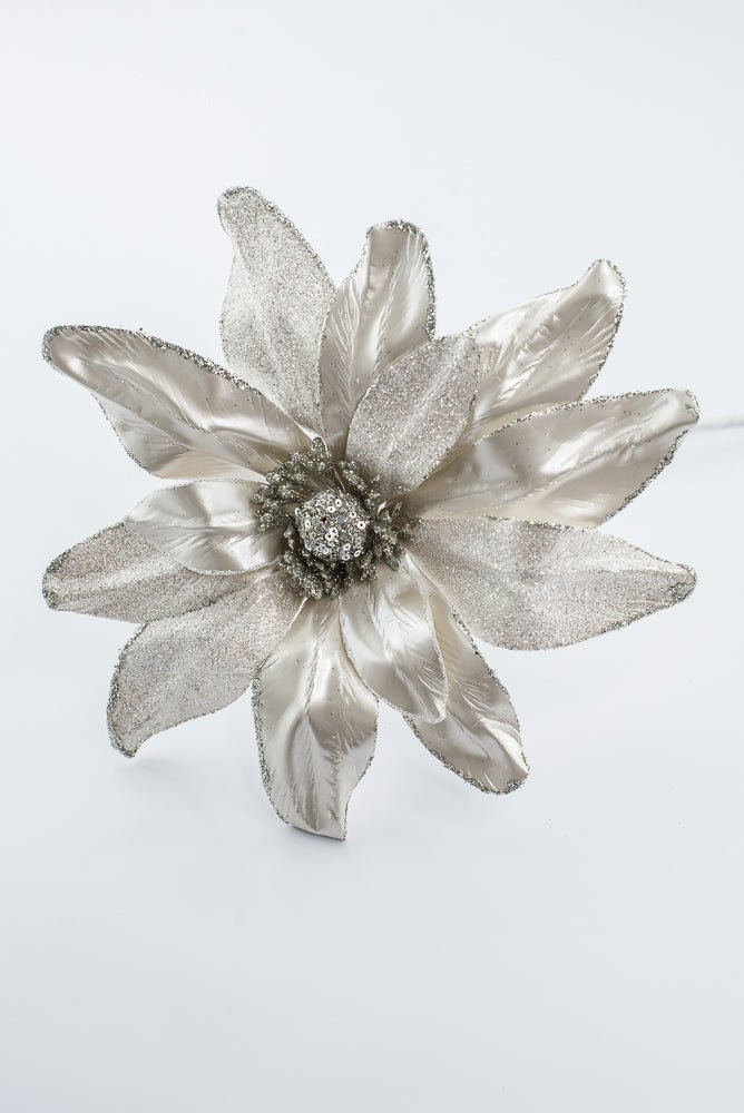Artificial Pearl Magnolia Stem - 20" - Greenery Market86940IV