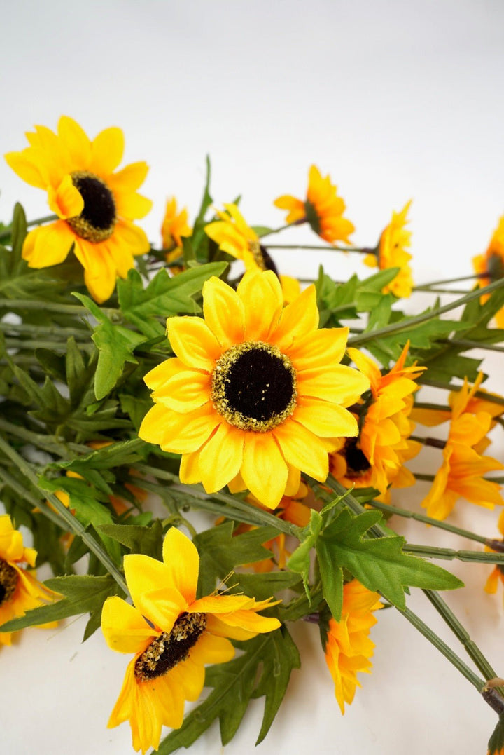 Artificial petite sunflower bush - Greenery MarketArtificial Flowers30624YW