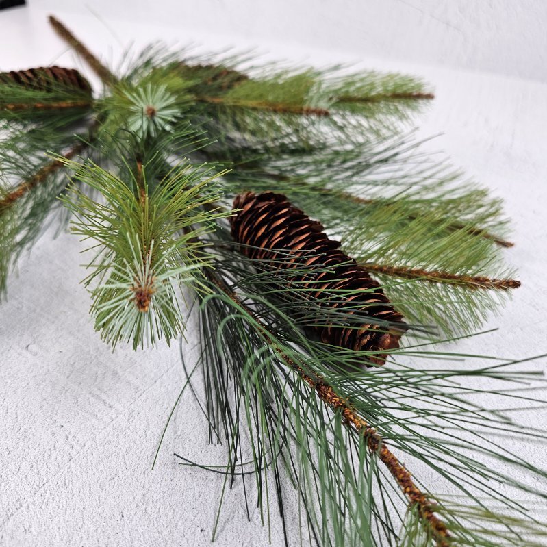 Artificial Pine and cone spray - Greenery MarketWinter and Christmas27224