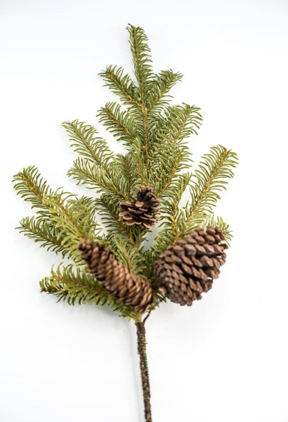 Artificial Pine and cone spray - Greenery MarketWinter and Christmas28002