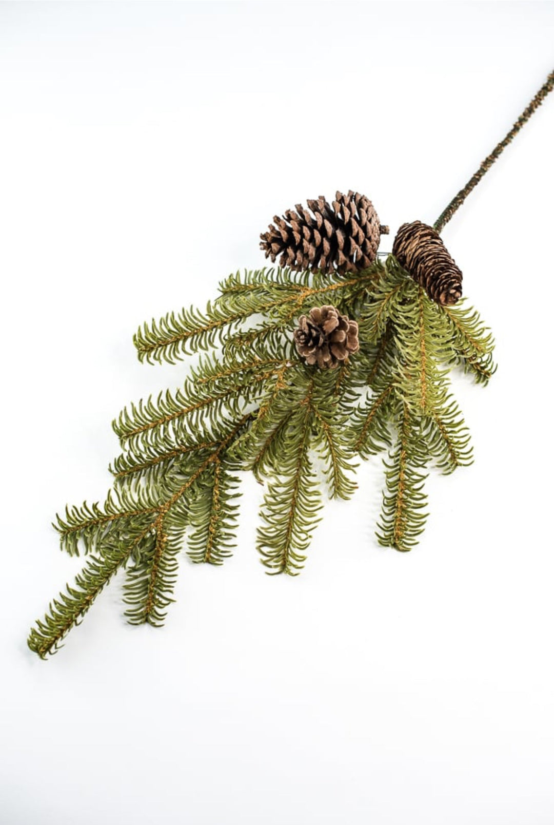 Artificial Pine and cone spray - Greenery MarketWinter and Christmas28002