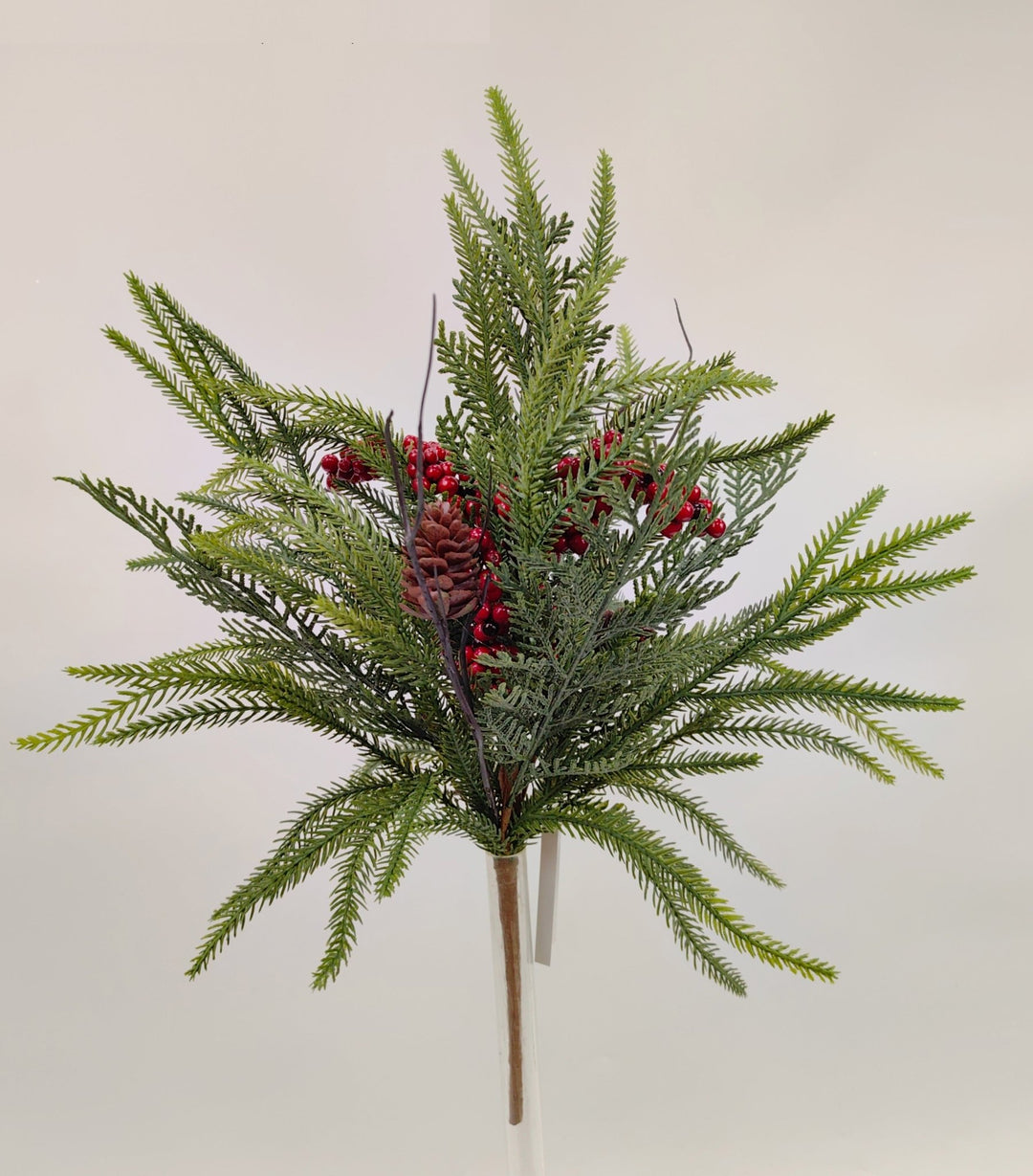 Artificial Pine Berry Cone Bush - 20.5" - Greenery MarketArtificial Flora32183