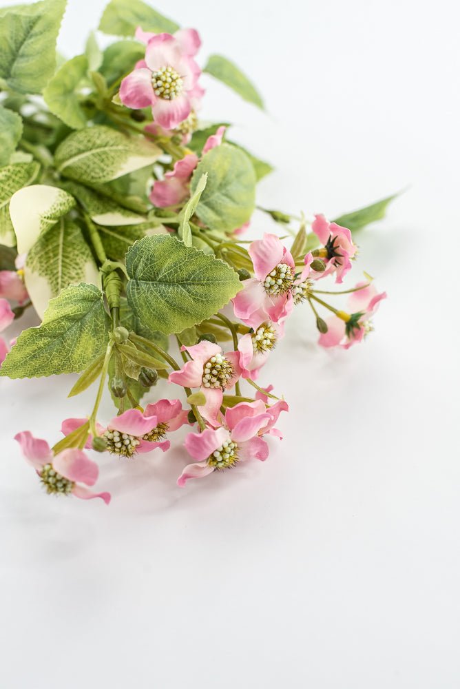 Artificial pink dogwood bundle - Greenery Marketartificial flowersMTF24586 PINK