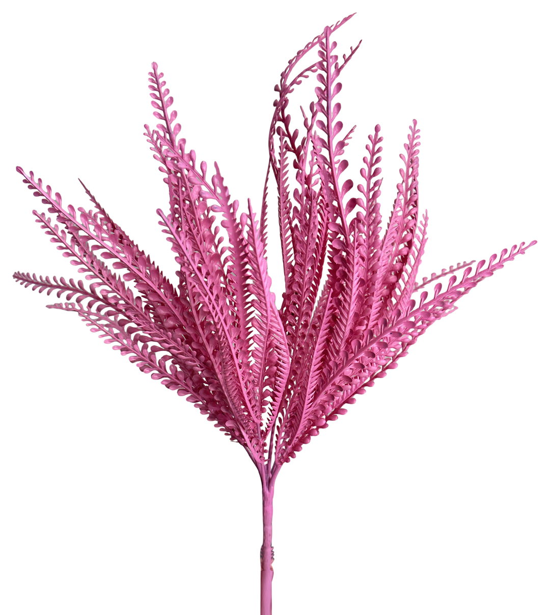 Artificial Pink Leaves Bush - 19" - Greenery MarketArtificial Flora57495PK