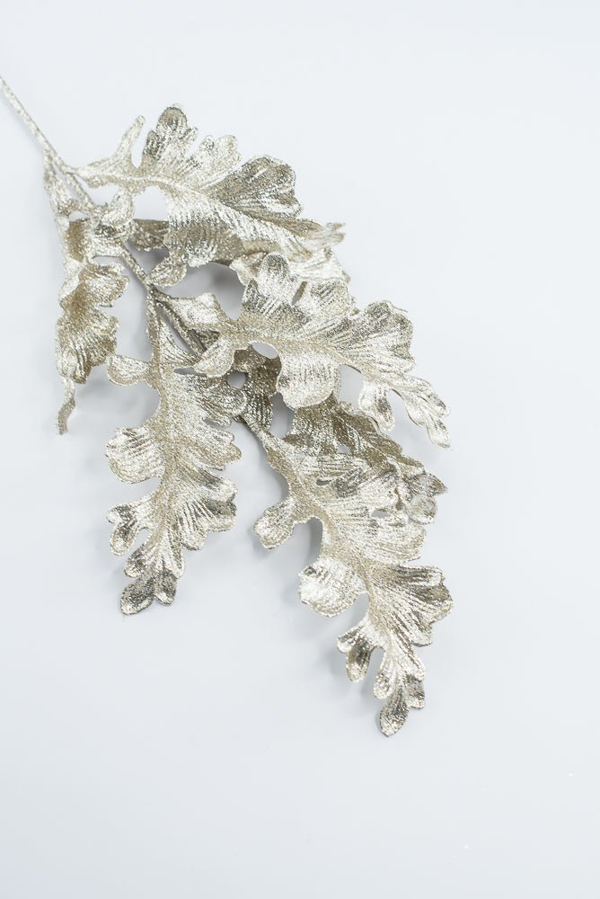 Artificial Platinum Acanthus Curled Leaf Spray - 20" - Greenery MarketArtificial Flowers240157