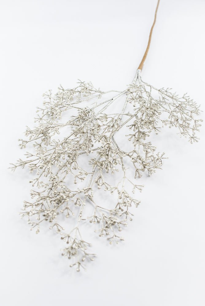Artificial Platinum Eucalyptus Seed Spray - 33" - Greenery MarketArtificial Flora65746-PLATINUM