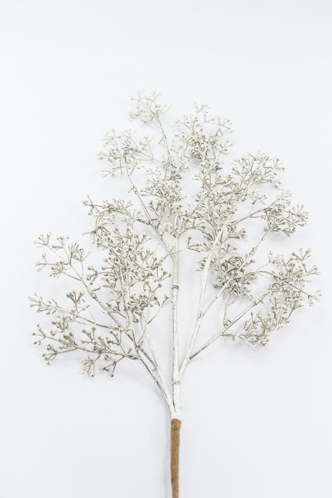 Artificial Platinum Eucalyptus Seed Spray - 33" - Greenery MarketArtificial Flora65746-PLATINUM