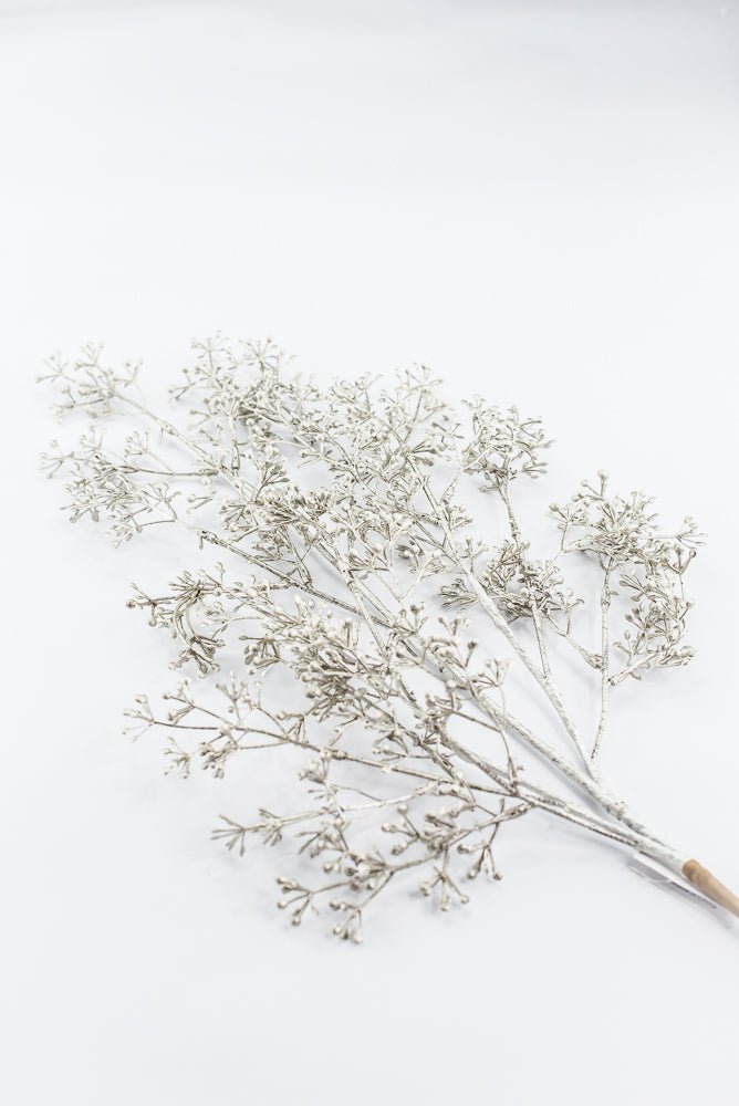 Artificial Platinum Eucalyptus Seed Spray - 33" - Greenery MarketArtificial Flora65746-PLATINUM