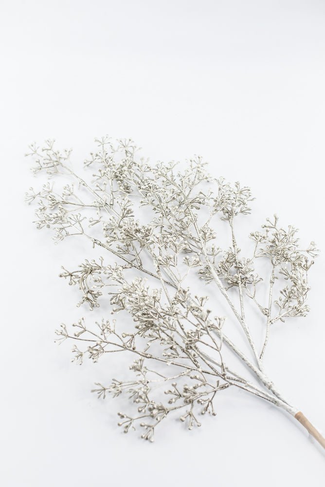 Artificial Platinum Eucalyptus Seed Spray - 33" - Greenery MarketArtificial Flora65746-PLATINUM