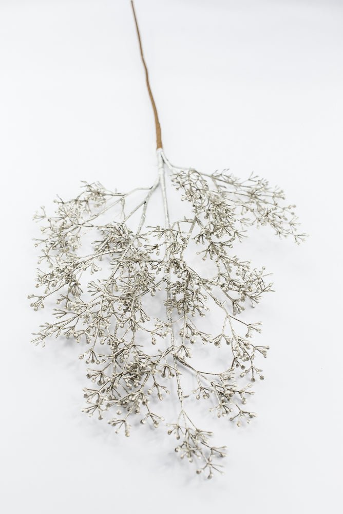 Artificial Platinum Eucalyptus Seed Spray - 33" - Greenery MarketArtificial Flora65746-PLATINUM