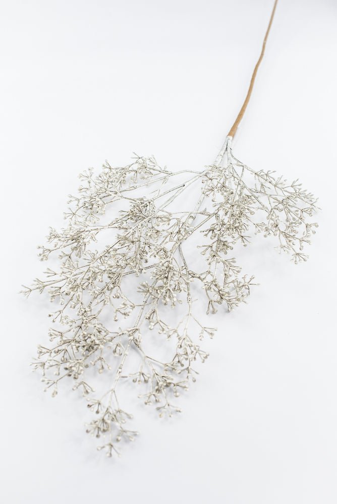 Artificial Platinum Eucalyptus Seed Spray - 33" - Greenery MarketArtificial Flora65746-PLATINUM