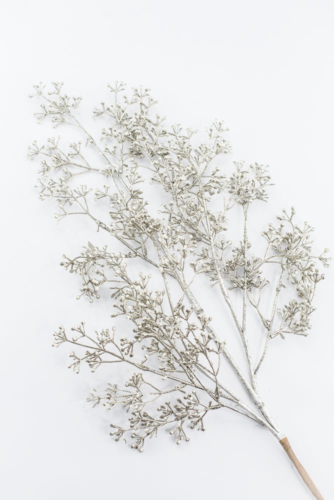 Artificial Platinum Eucalyptus Seed Spray - 33" - Greenery MarketArtificial Flora65746-PLATINUM