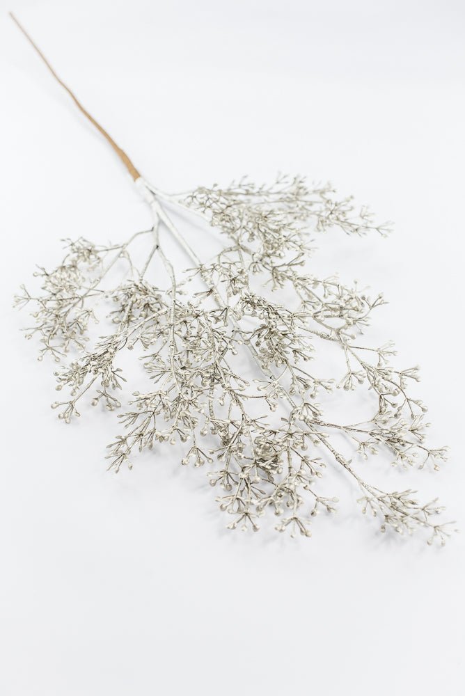 Artificial Platinum Eucalyptus Seed Spray - 33" - Greenery MarketArtificial Flora65746-PLATINUM