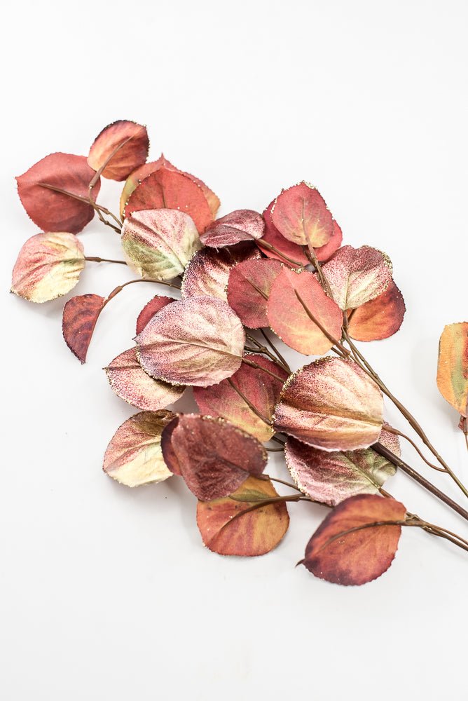 Artificial Plum & Orange Eucalyptus Spray - 30" - Greenery MarketArtificial FloraXF655-PLOG
