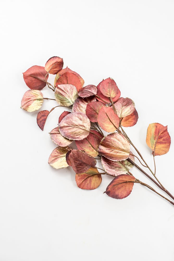 Artificial Plum & Orange Eucalyptus Spray - 30" - Greenery MarketArtificial FloraXF655-PLOG