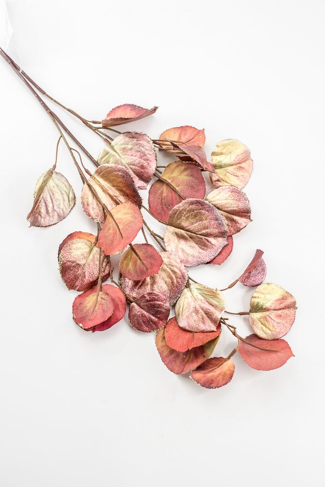 Artificial Plum & Orange Eucalyptus Spray - 30" - Greenery MarketArtificial FloraXF655-PLOG