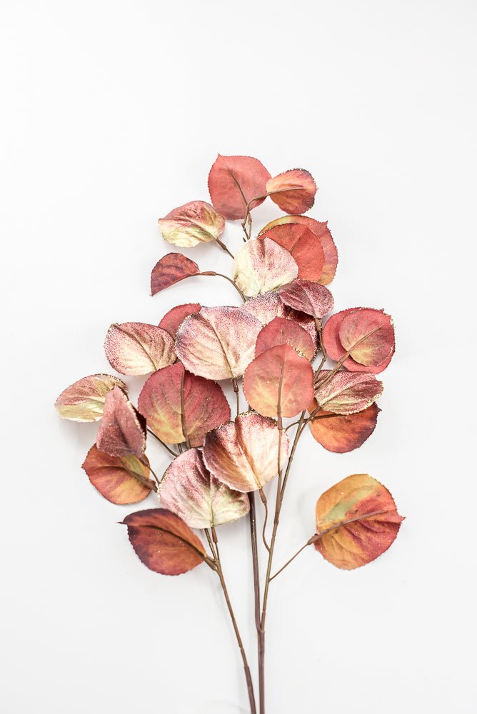 Artificial Plum & Orange Eucalyptus Spray - 30" - Greenery MarketArtificial FloraXF655-PLOG