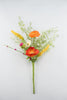 Artificial Poppy pick with greenery - Greenery Marketartificial flowers63090SP16