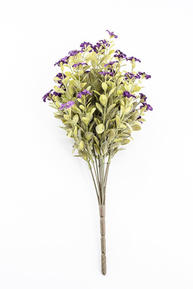 Artificial Purple Filler Bush - 16" - Greenery MarketArtificial Flora85152-PU