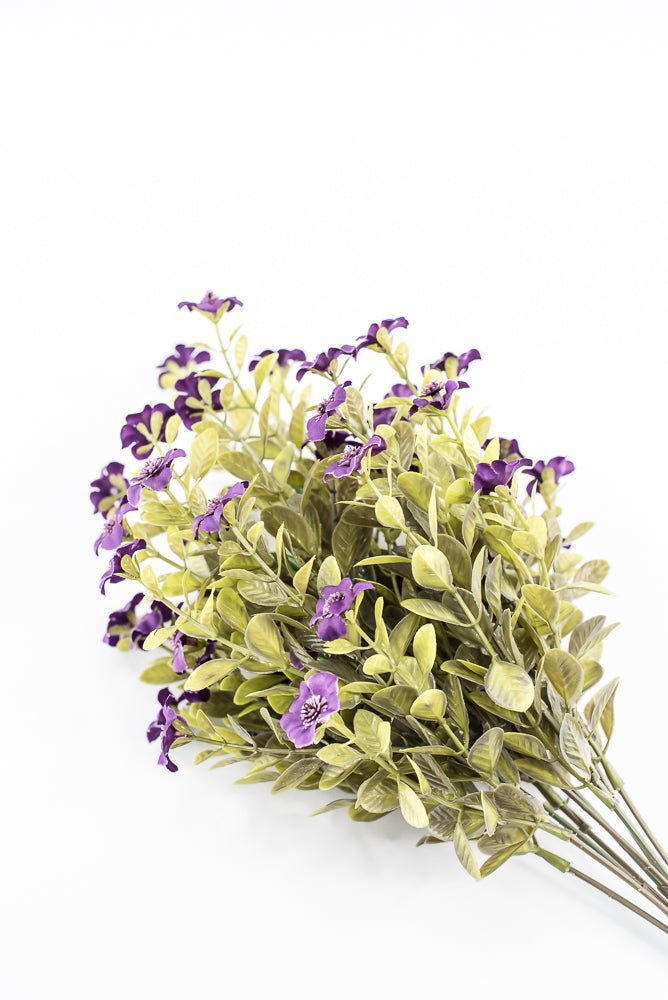 Artificial Purple Filler Bush - 16" - Greenery MarketArtificial Flora85152-PU