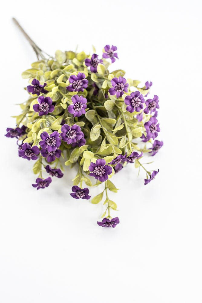 Artificial Purple Filler Bush - 16" - Greenery MarketArtificial Flora85152-PU