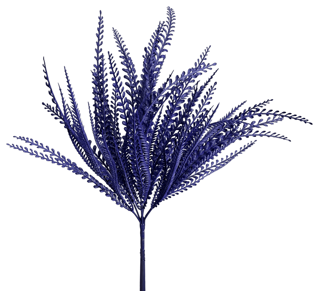 Artificial Purple Leaves Bush - 19" - Greenery MarketArtificial Flora57495PU