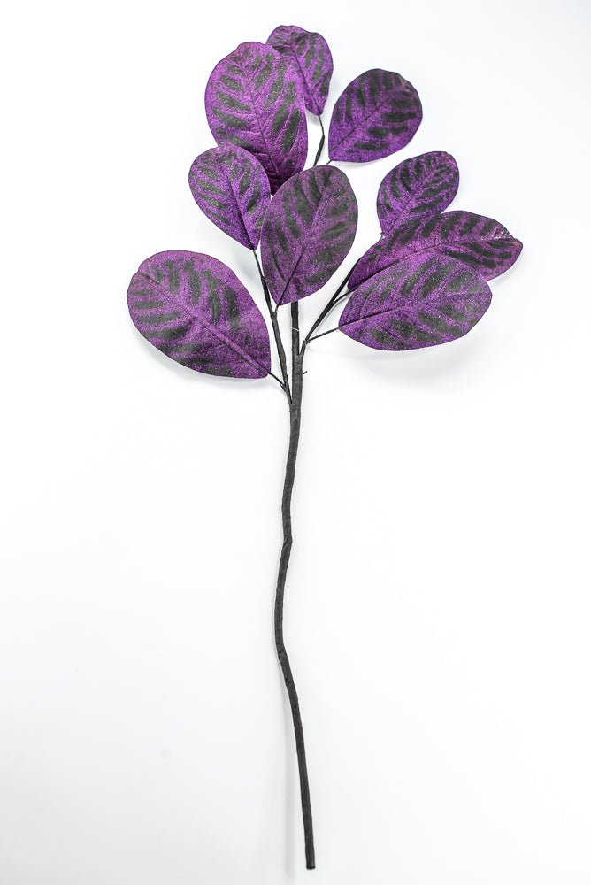 Artificial Purple Magnolia Leaf Spray - 32" - Greenery MarketArtificial Flora65706-PU