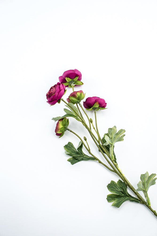 Artificial Ranunculus Spray - Beauty - Greenery Marketartificial flowers29467BT