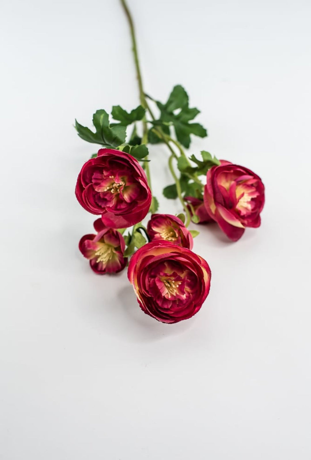 Magenta Ranunculus Artificial Ranunculus Spray - magenta pink - Greenery Market