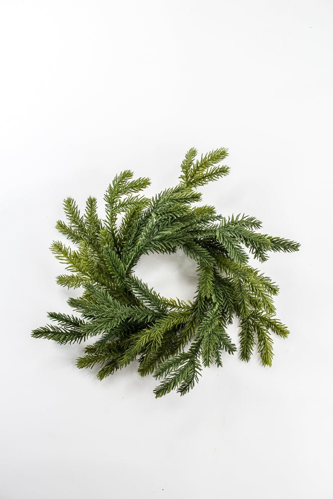 Artificial Real Touch Pine Candle Ring - 12" - Greenery MarketArtificial FloraX2206-G