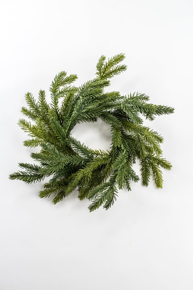 Artificial Real Touch Pine Candle Ring - 12" - Greenery MarketArtificial FloraX2206-G